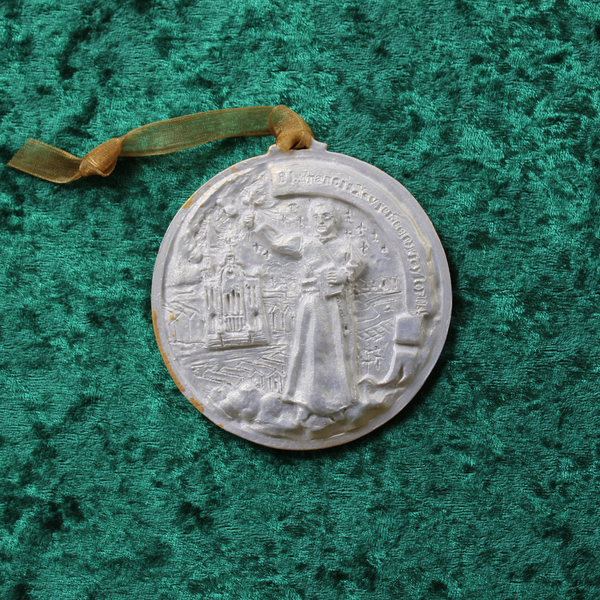 Golden White Blessed Father Seelos Ornament