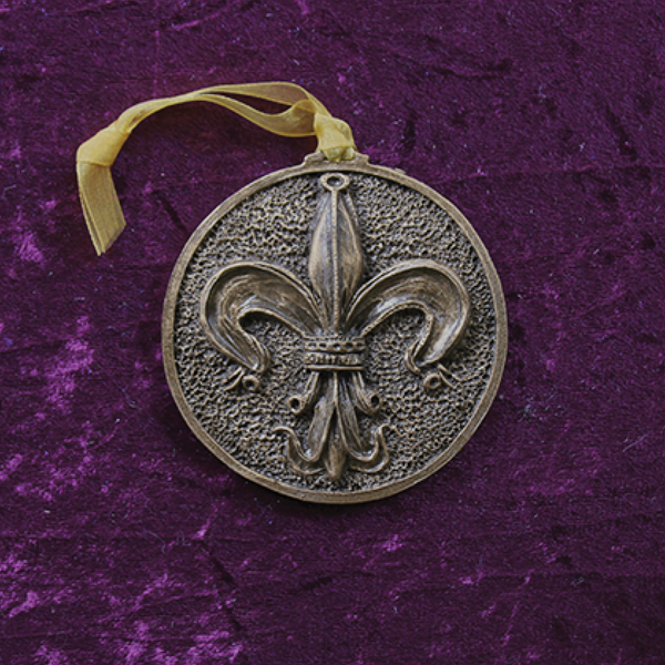 Bronze Fleur de Lis Ornament