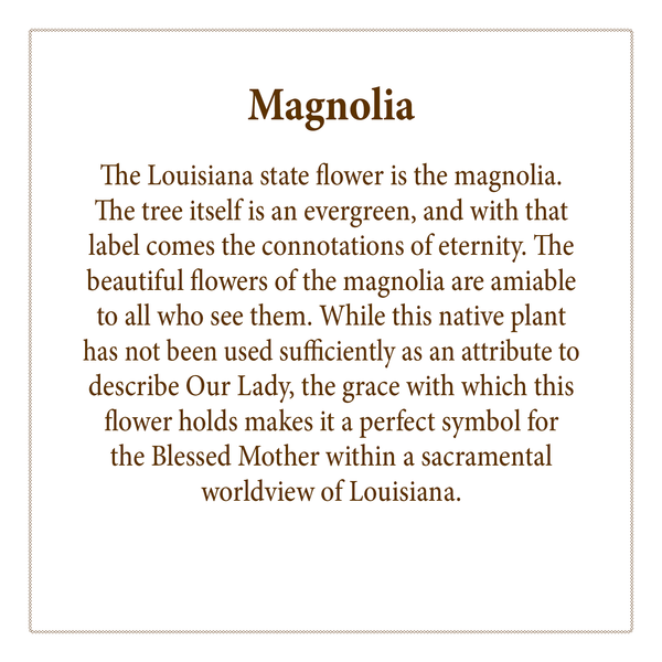 Bronze Magnolia Ornament