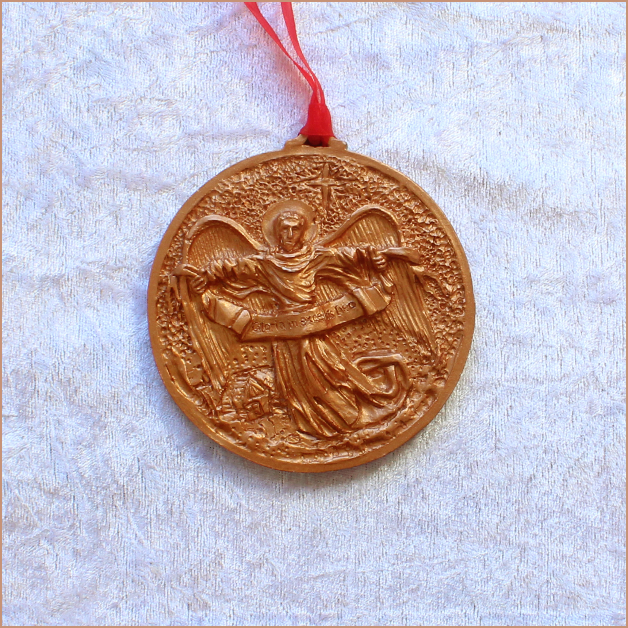 **NEW** 2024 Copper Bronze Angel Ornament