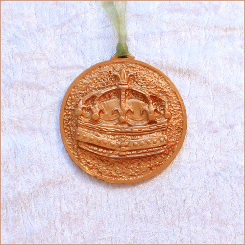 **NEW** 2024 Copper Bronze Epiphany Crown Ornament