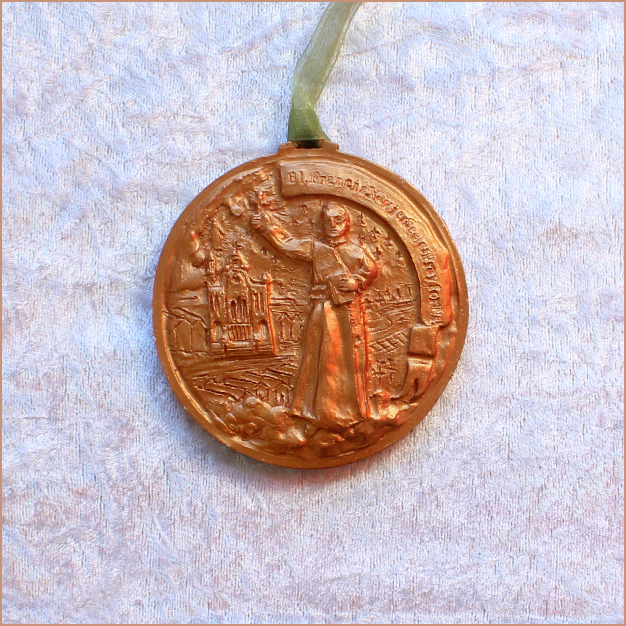 **NEW** 2024 Copper Bronze Blessed Father Seelos Ornament