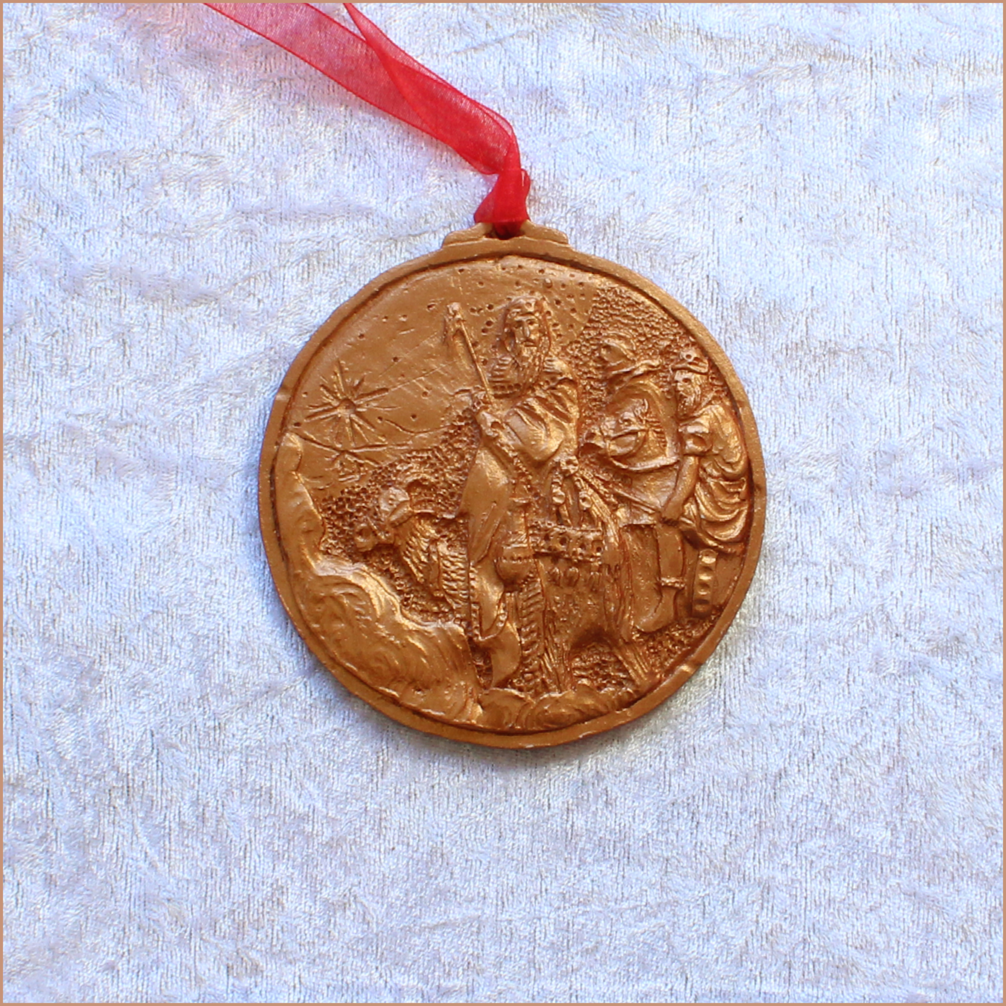 **NEW** 2024 Copper Bronze 3 Wisemen Ornament