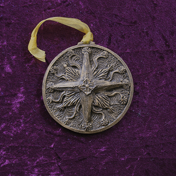 Bronze Bethlehem Star Ornament