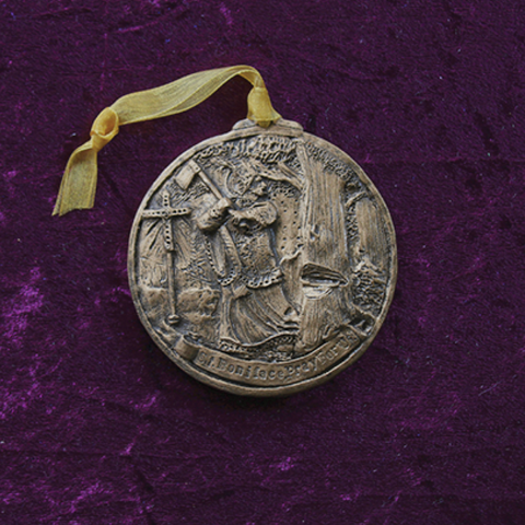 Bronze Saint Boniface Ornament