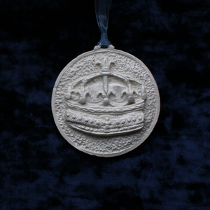 **NEW** 2024 Silvery White Epiphany Crown Ornament