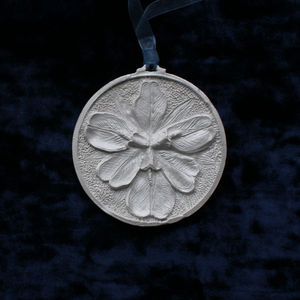 **NEW** 2024 Silvery White Iris Ornament