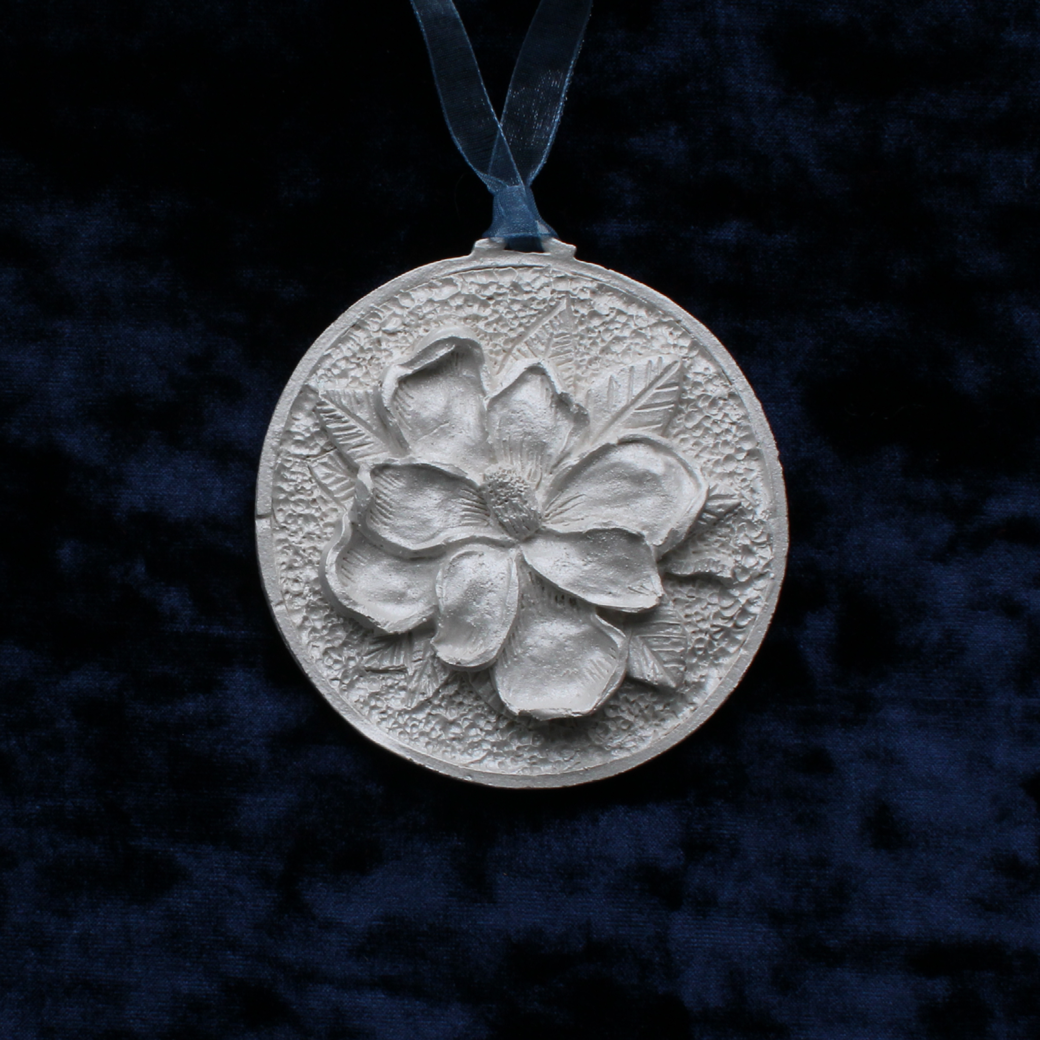 **NEW** 2024 Silvery White Magnolia Ornament