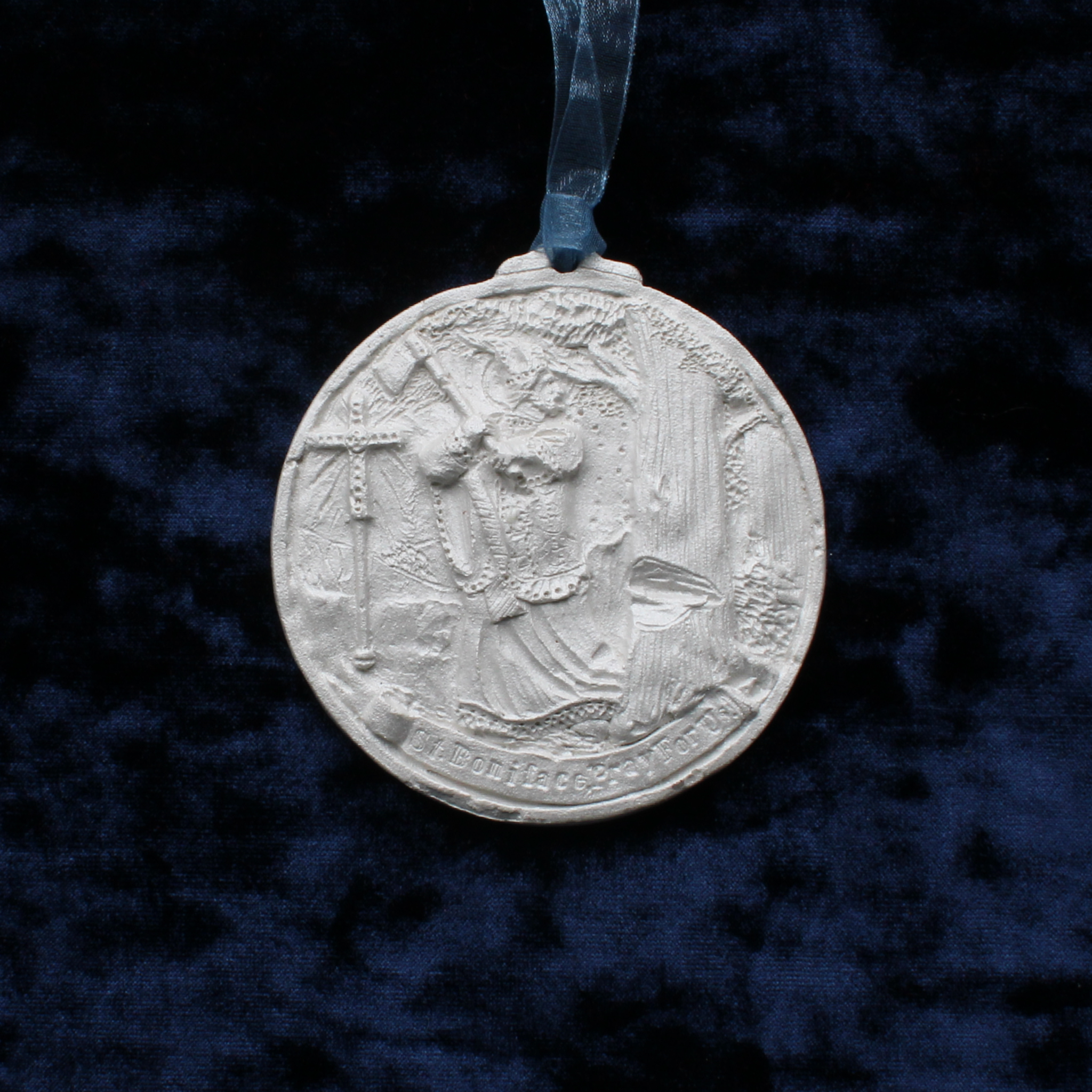 **NEW** 2024 Silvery White Saint Boniface Ornament