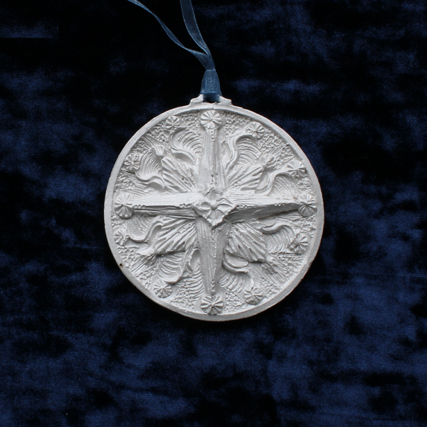 **NEW** 2024 Silvery White Bethlehem Star Ornament